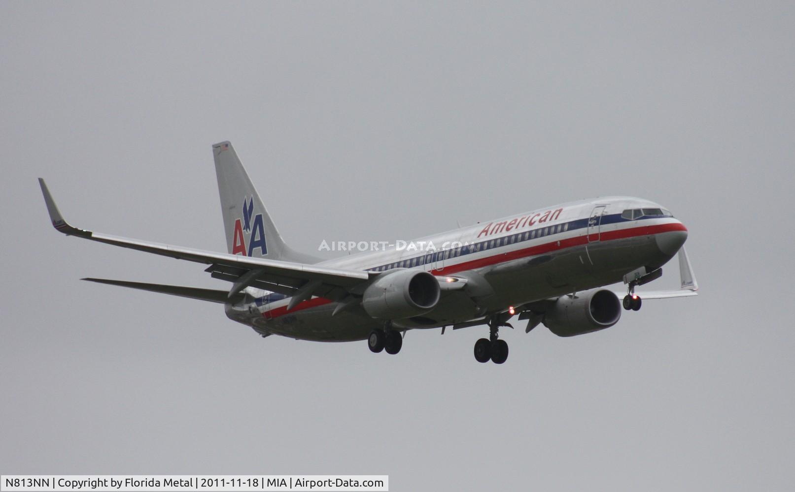 N813NN, 2009 Boeing 737-823 C/N 30918, American 737