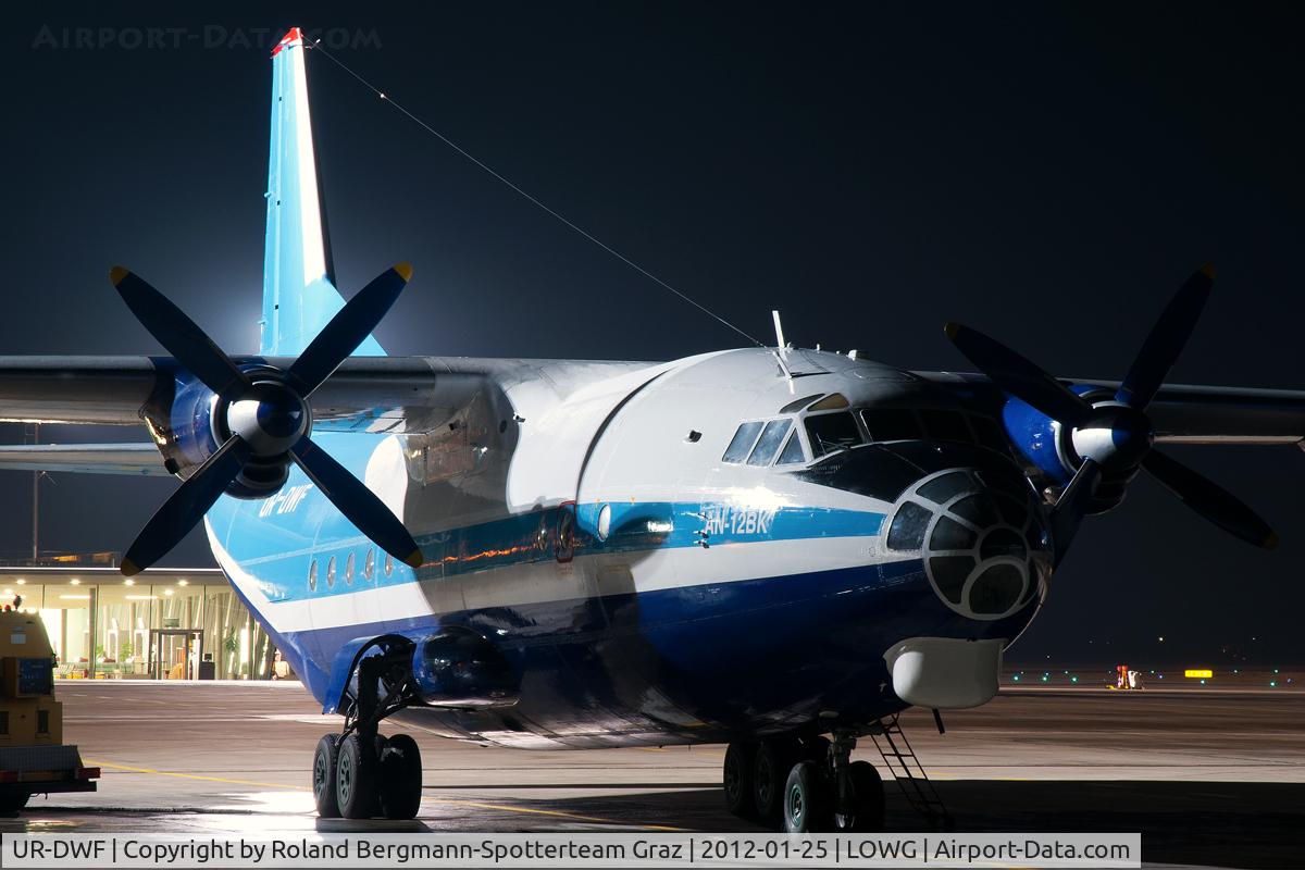 UR-DWF, 1968 Antonov An-12BK C/N 8345802, Antonov An-12BP