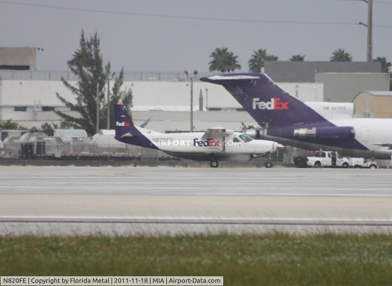 N820FE, Cessna 208B C/N 208B0111, Fed Ex Cessna 208