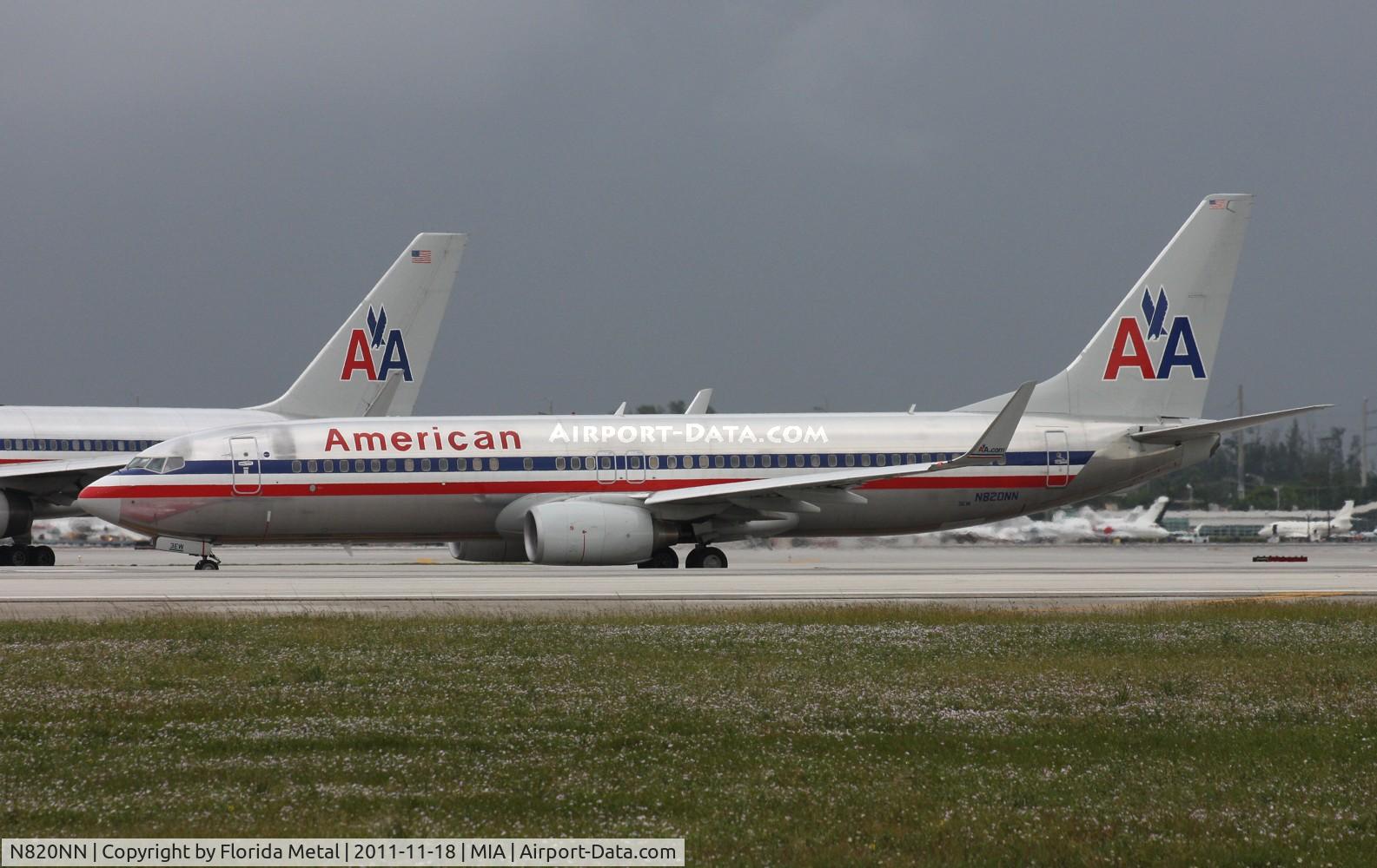 N820NN, 2009 Boeing 737-823 C/N 29559, American 737