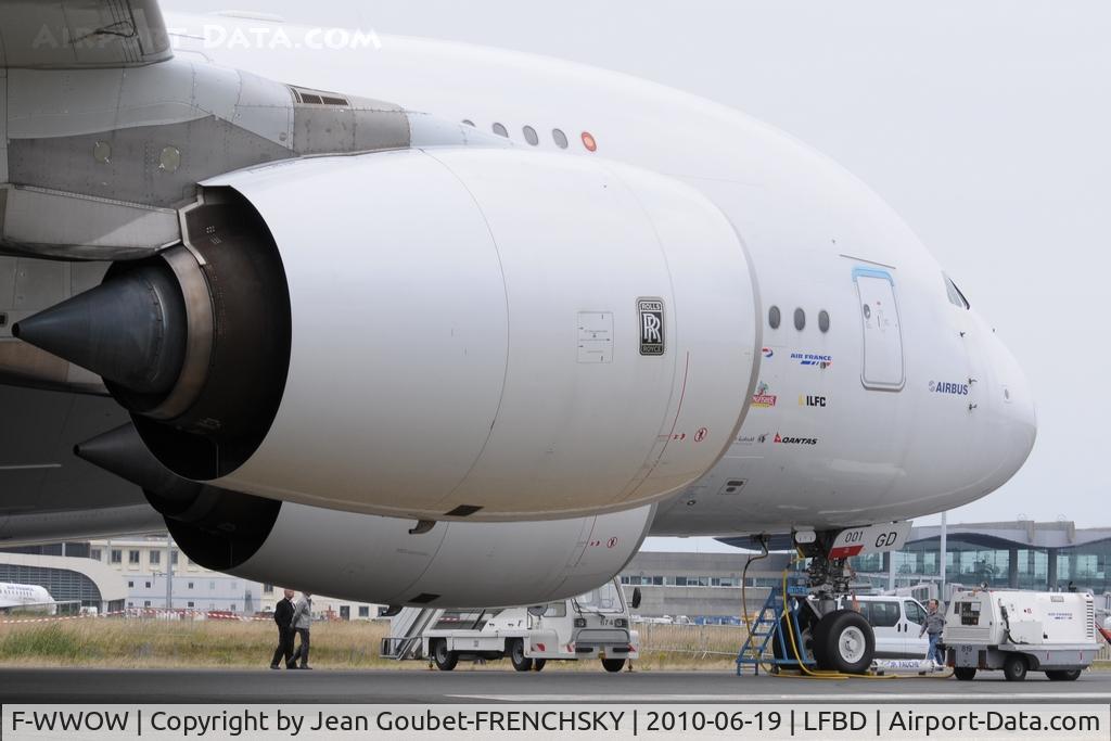 F-WWOW, 2005 Airbus A380-841 C/N 001, Golf Delta