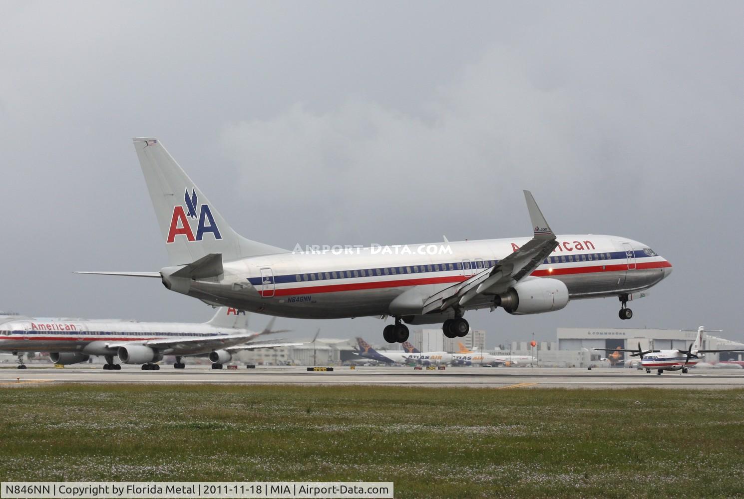 N846NN, 2010 Boeing 737-823 C/N 31101, American 737