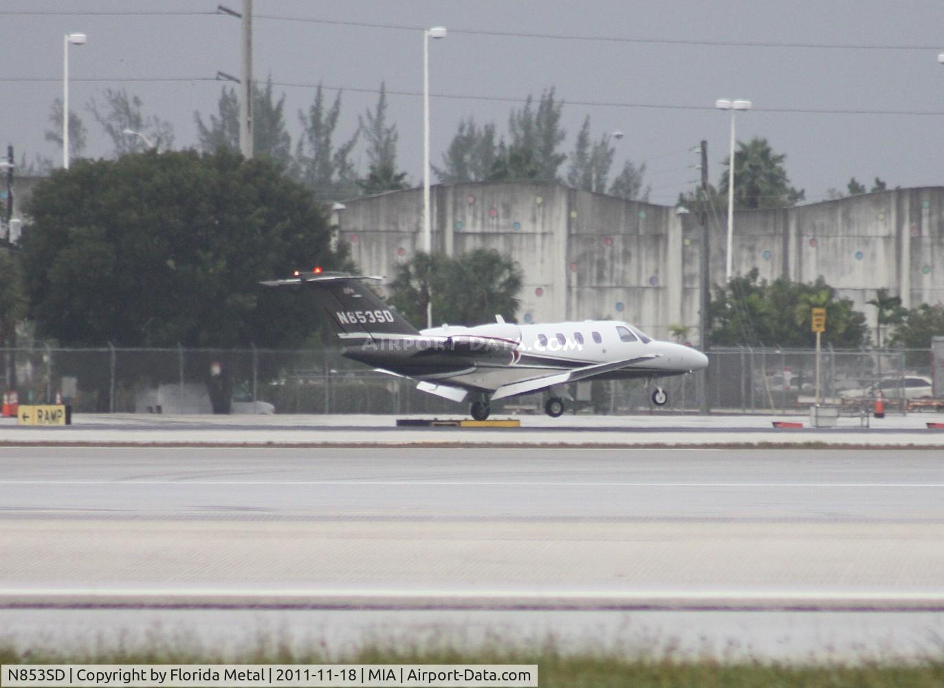 N853SD, 2008 Cessna 525A CitationJet CJ2+ C/N 525-0672, Cessna CJ1