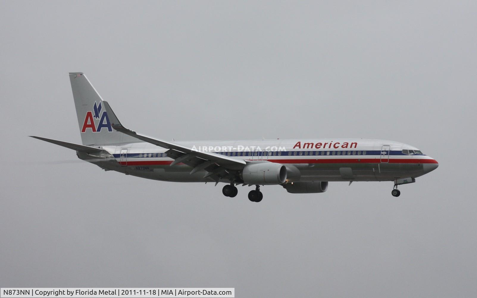 N873NN, 2011 Boeing 737-823 C/N 40766, American 737