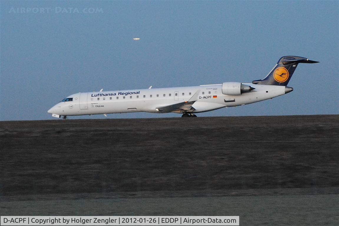 D-ACPF, 2001 Canadair CRJ-701ER (CL-600-2C10) Regional Jet C/N 10030, The moment before sunrise.....