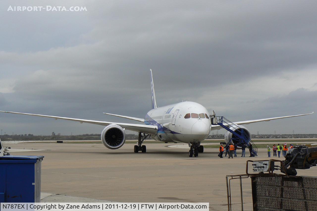 N787EX, 2009 Boeing 787-8 Dreamliner C/N 40691, Boeing 787 #2 At Meacham Field - Fort Worth, TX