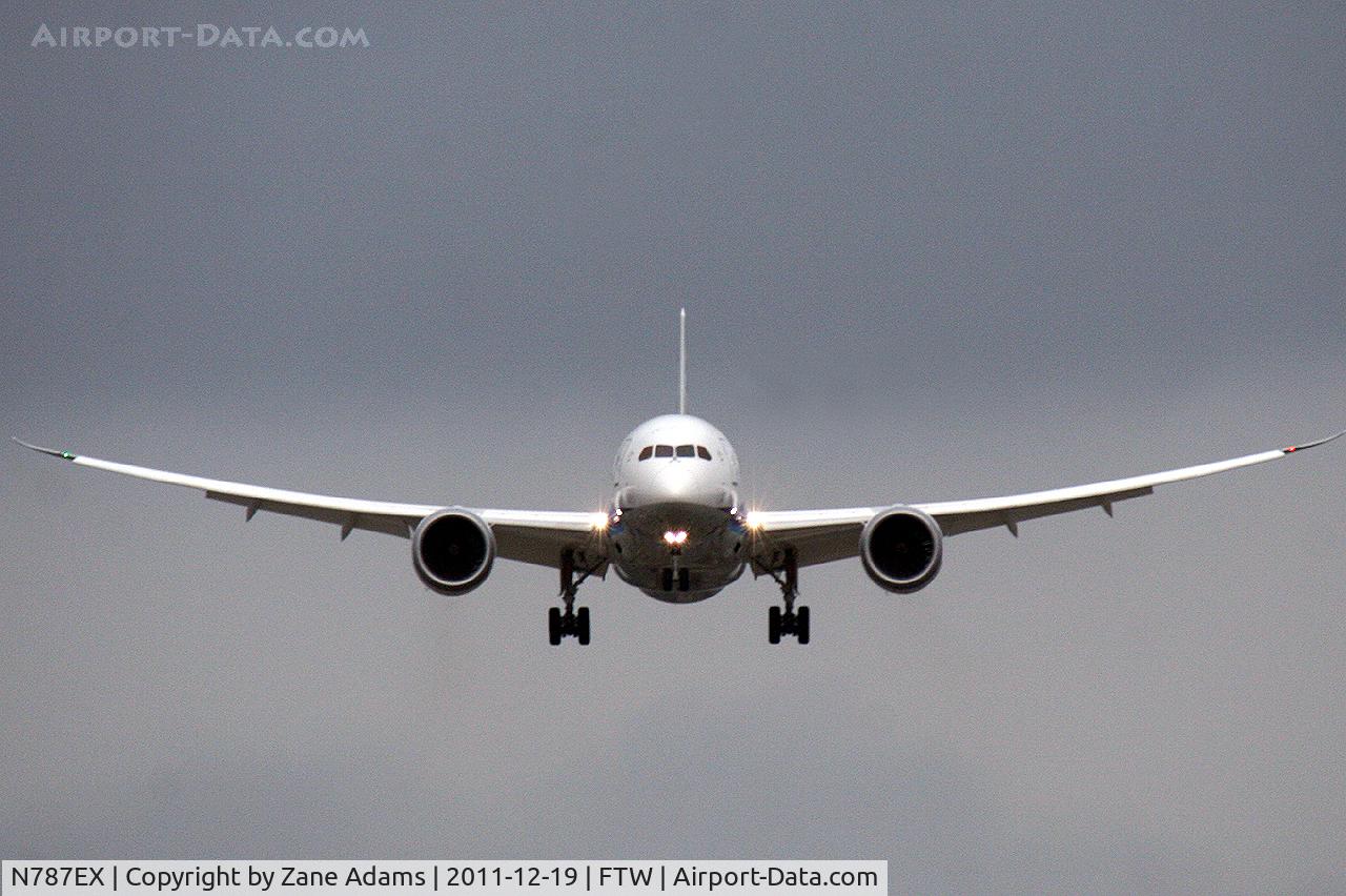 N787EX, 2009 Boeing 787-8 Dreamliner C/N 40691, Boeing 787 #2 At Meacham Field - Fort Worth, TX