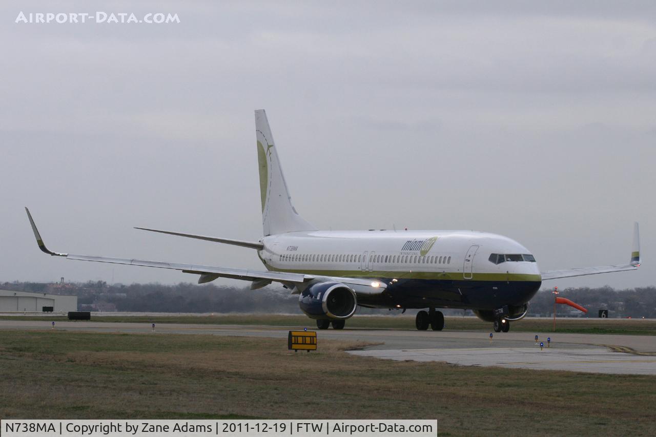 N738MA, 2004 Boeing 737-8Q8 C/N 32799, At Meacham Field - Fort Worth, TX
