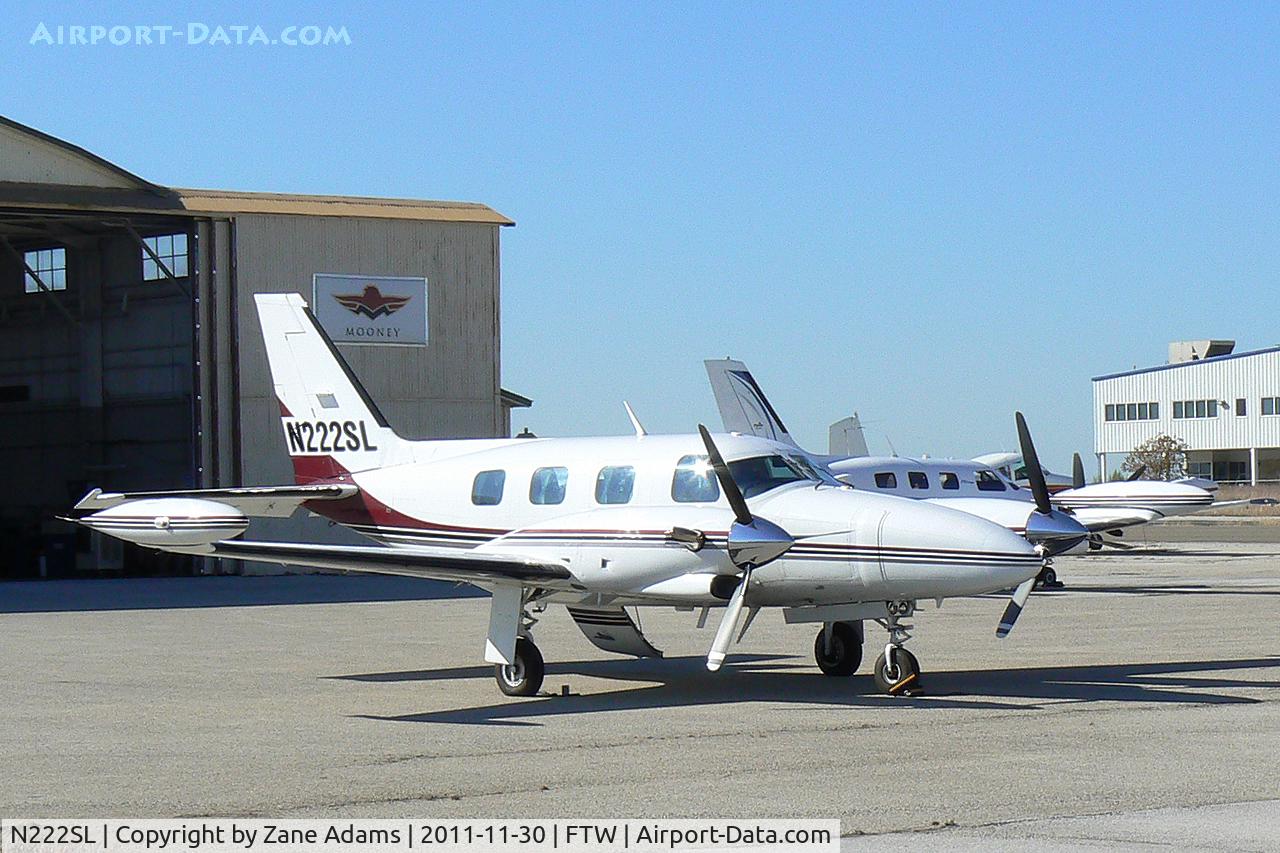 N222SL, 1979 Piper PA-31T1 Cheyenne 1 C/N 31T-7904046, At Meacham Field - Fort Worth, TX