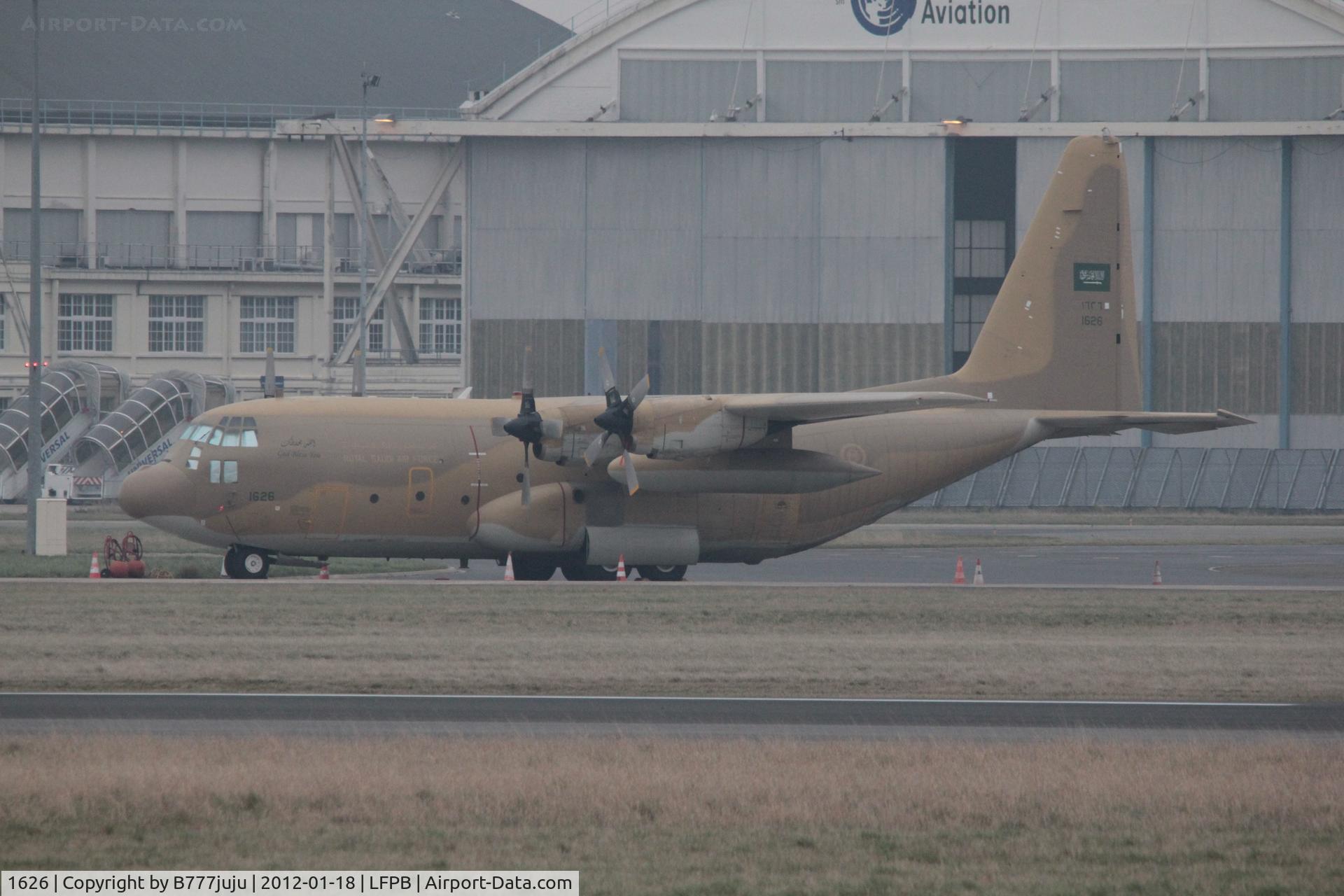 1626, 1988 Lockheed C-130H Hercules C/N 382-5270, on transit at Le Bourget