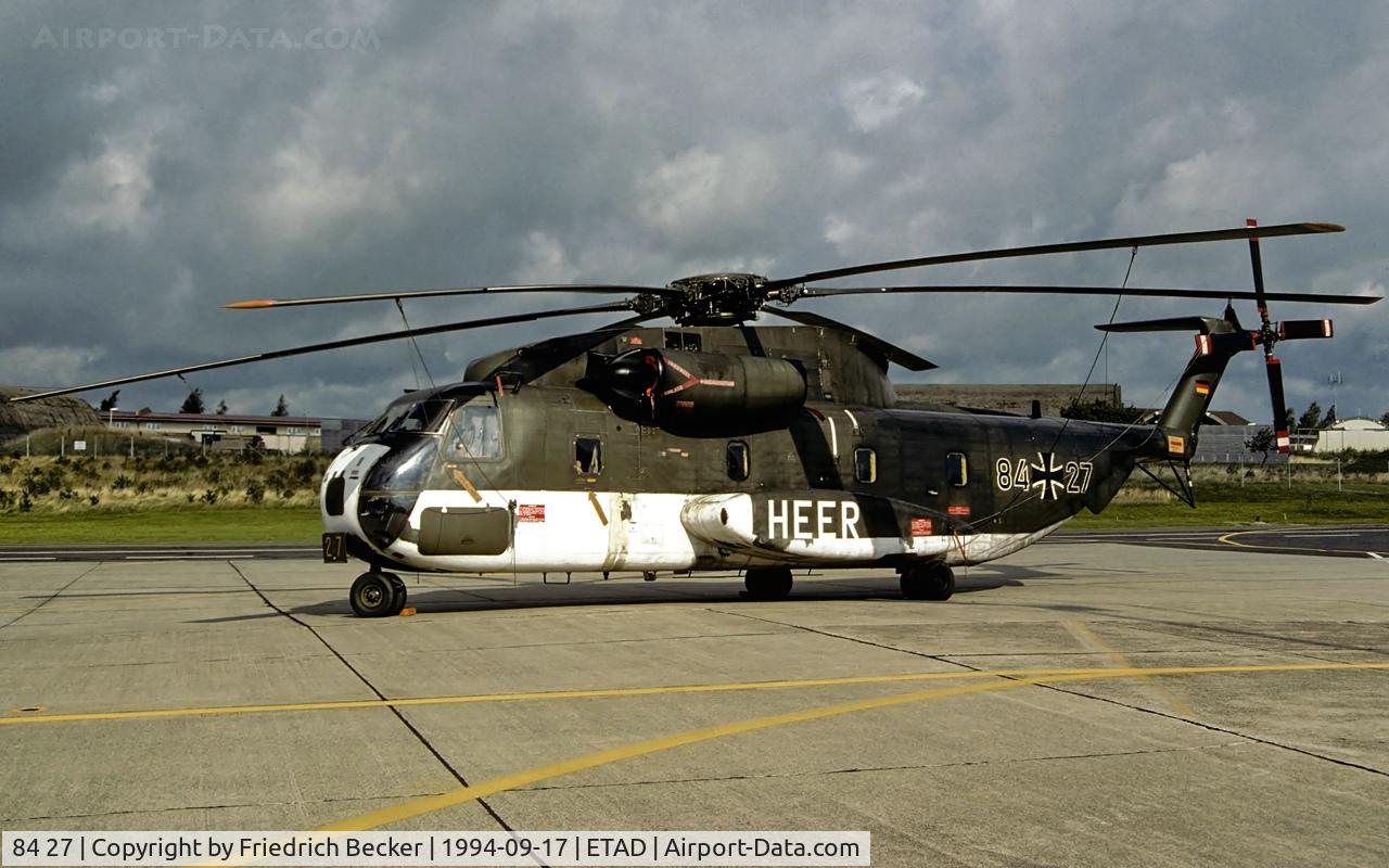 84 27, Sikorsky (VFW-Fokker) CH-53G C/N V65-025, static display