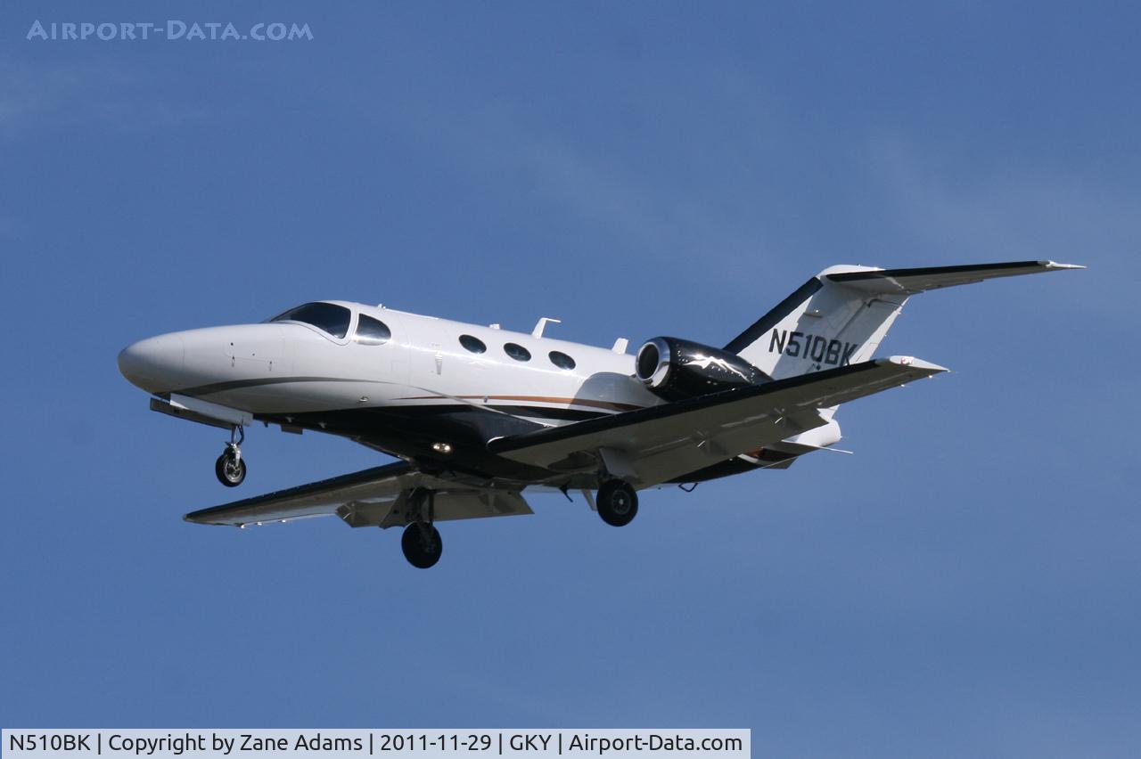 N510BK, Cessna 510 Citation Mustang C/N 510-0311, At Arlington Municipal Airport