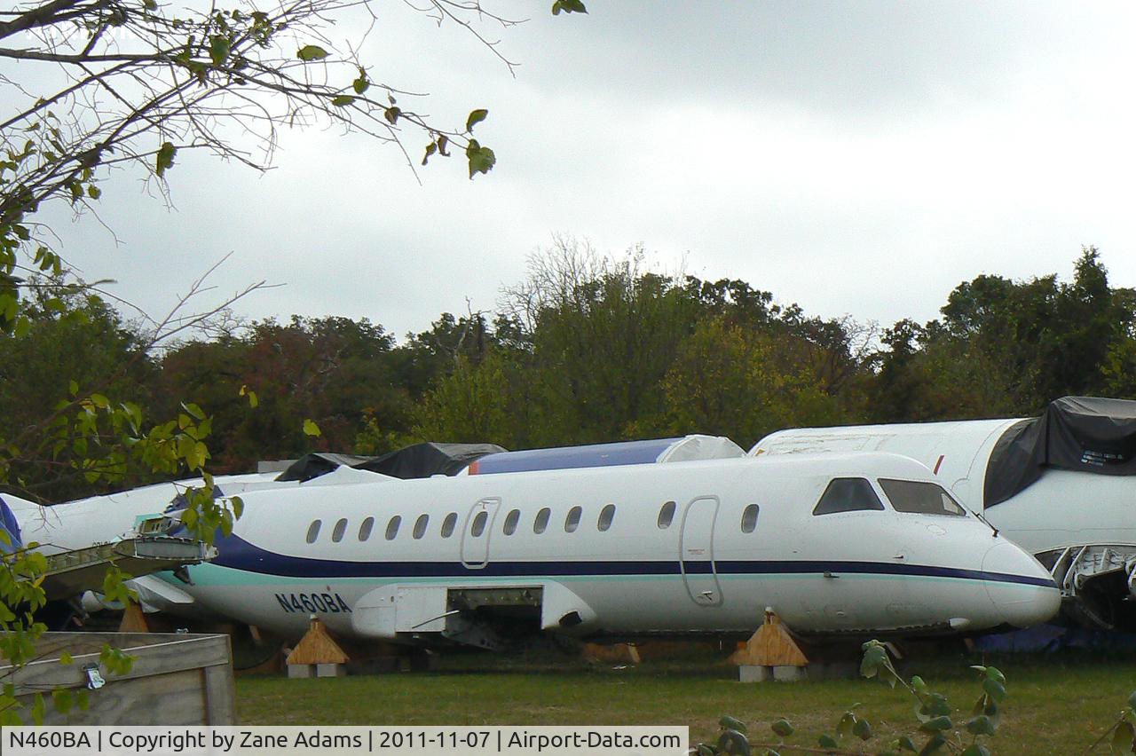 N460BA, 1985 Saab-Fairchild SF340 C/N 340A-033, Noted in scrap yard in Mansfield, Texas