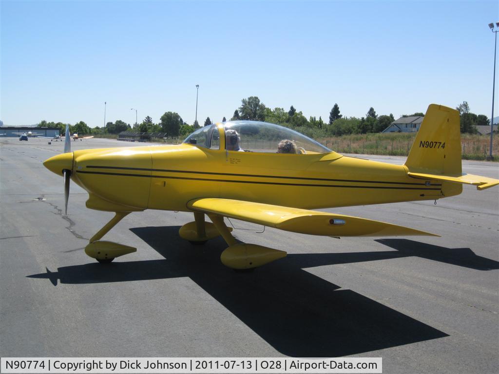 N90774, Vans RV-8A C/N 80927, Built by owner and first flowen in 2001