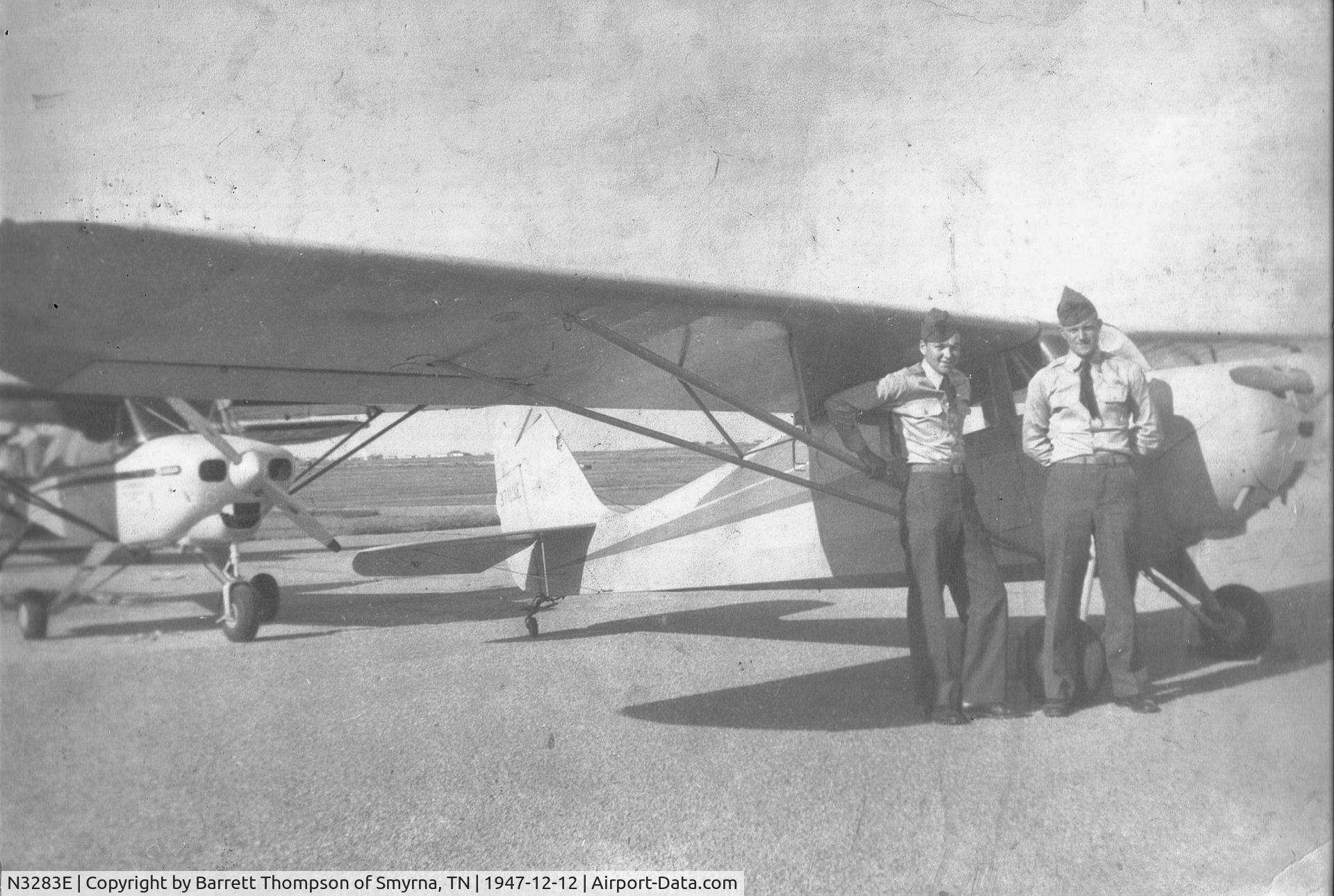 N3283E, 1947 Aeronca 11AC Chief C/N 11AC-1654, From AVWeb photo of the week Jan 26.2012
