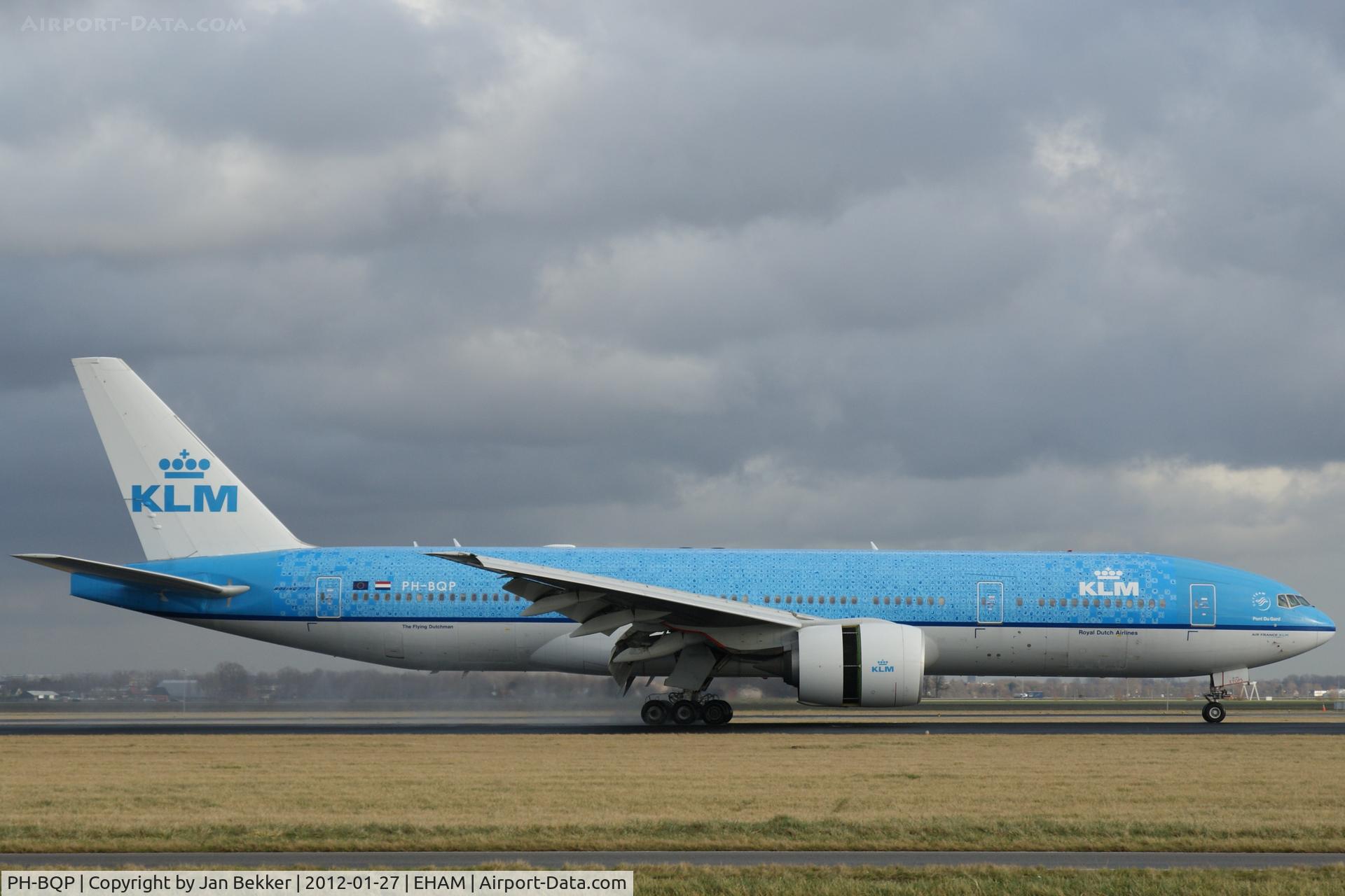 PH-BQP, 2007 Boeing 777-206/ER C/N 32721, The 