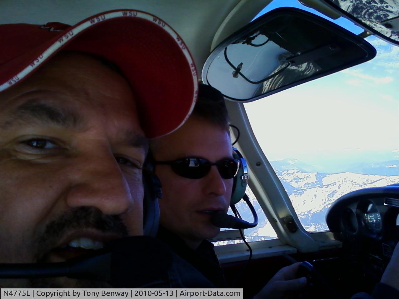 N4775L, 1967 Piper PA-28-180 C/N 28-4109, Flying to Hamilton MT for breakfast.