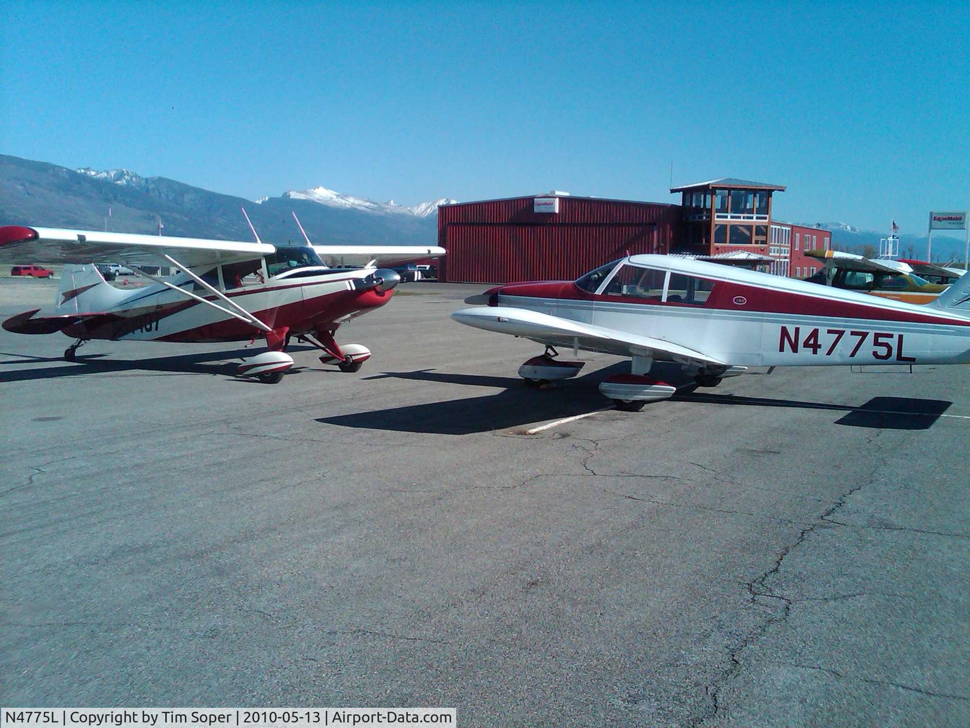 N4775L, 1967 Piper PA-28-180 C/N 28-4109, In Hamilton