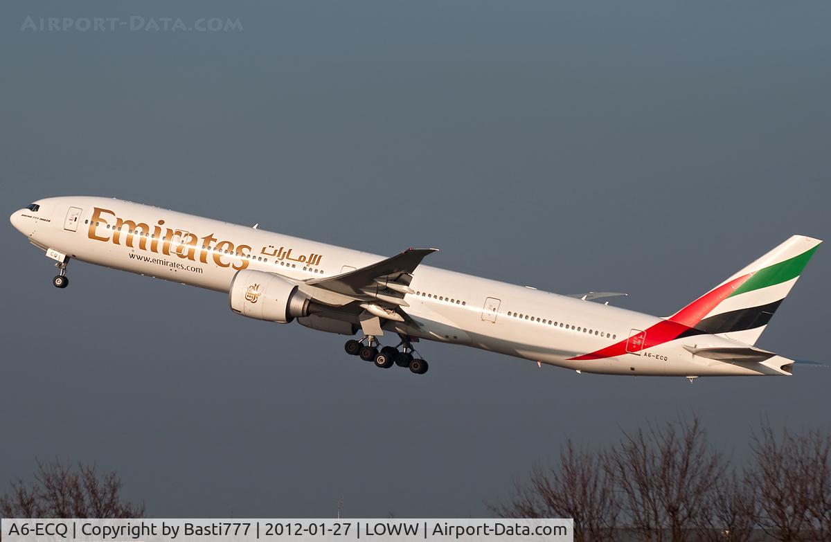 A6-ECQ, 2009 Boeing 777-36H/ER C/N 35588, A6-ECQ@Vienna