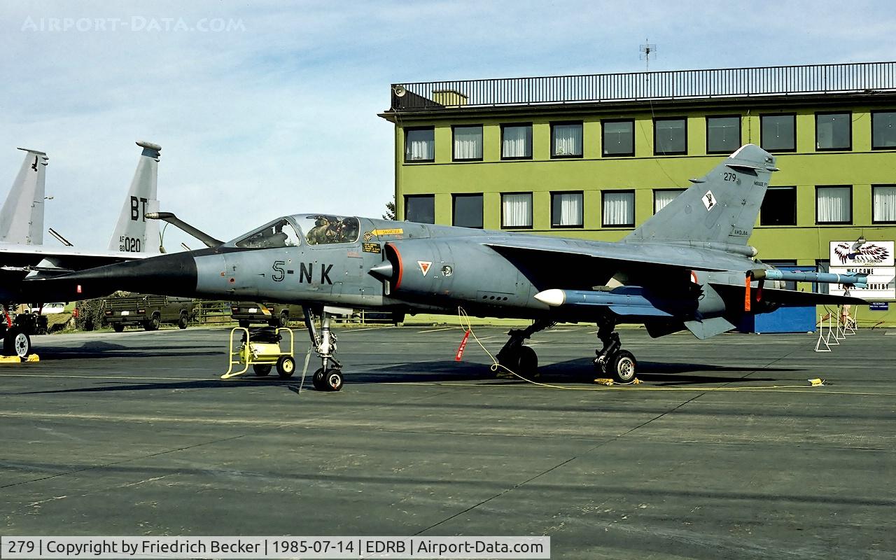279, Dassault Mirage F.1C C/N Not found 279, static display