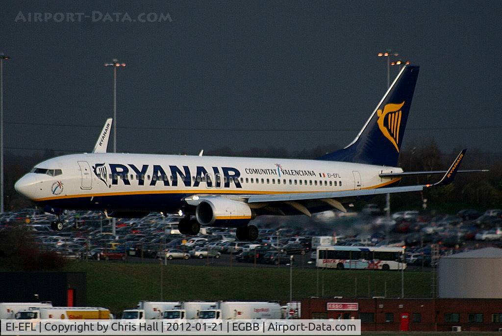 EI-EFL, 2009 Boeing 737-8AS C/N 37534, Ryanair