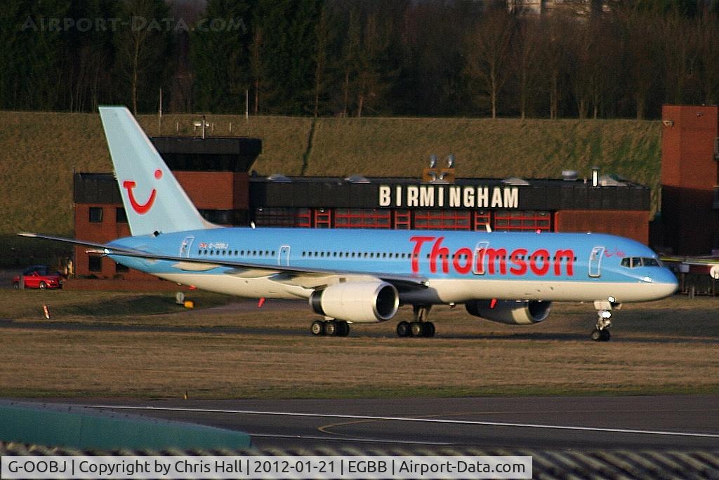 G-OOBJ, 1993 Boeing 757-2B7 C/N 27147, Thomson