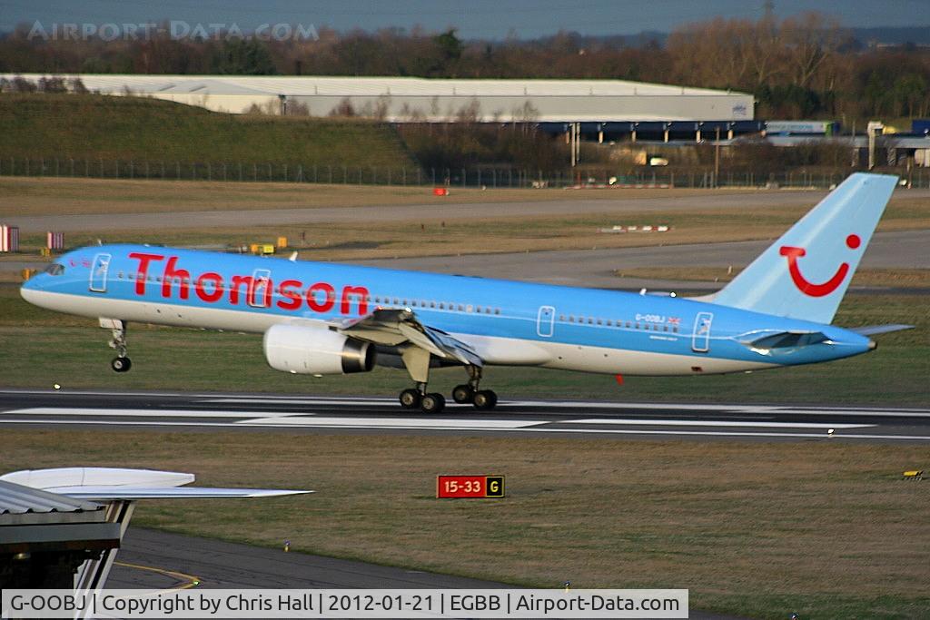 G-OOBJ, 1993 Boeing 757-2B7 C/N 27147, Thomson