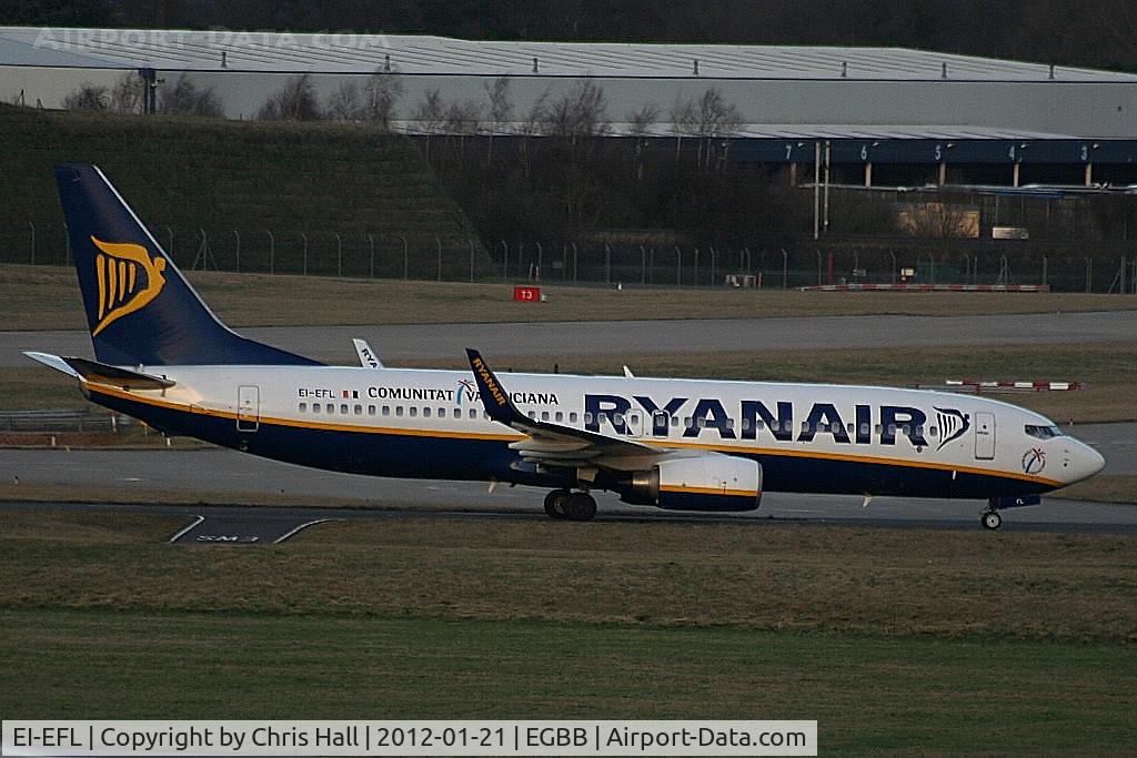 EI-EFL, 2009 Boeing 737-8AS C/N 37534, Ryanair