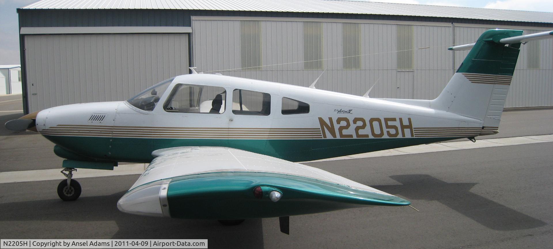 N2205H, 1978 Piper PA-28RT-201T Arrow IV C/N 28R-7931006, N2205H