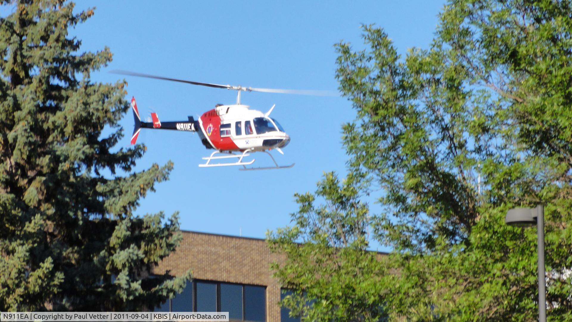 N911EA, Bell 206L LongRanger LongRanger C/N 51039, Executive Air Taxi Corp Bell 206L3, Angel Air Care in Bismarck ND