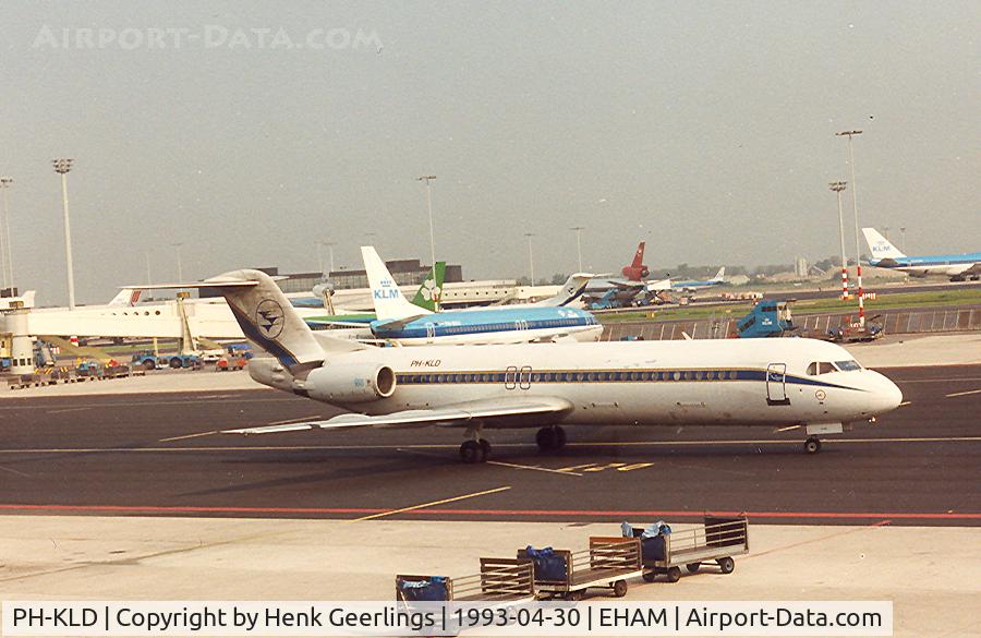 PH-KLD, 1989 Fokker 100 (F-28-0100) C/N 11269, ex Air Littoral