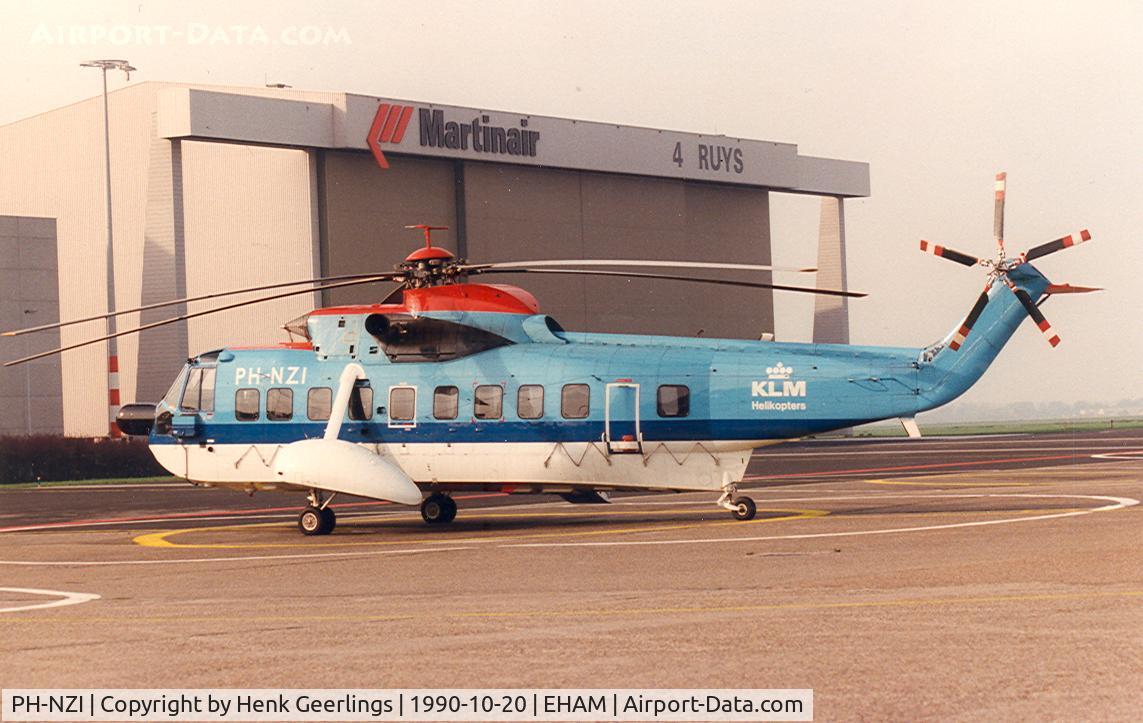 PH-NZI, 1977 Sikorsky S-61N C/N 61762, KLM Helikopters