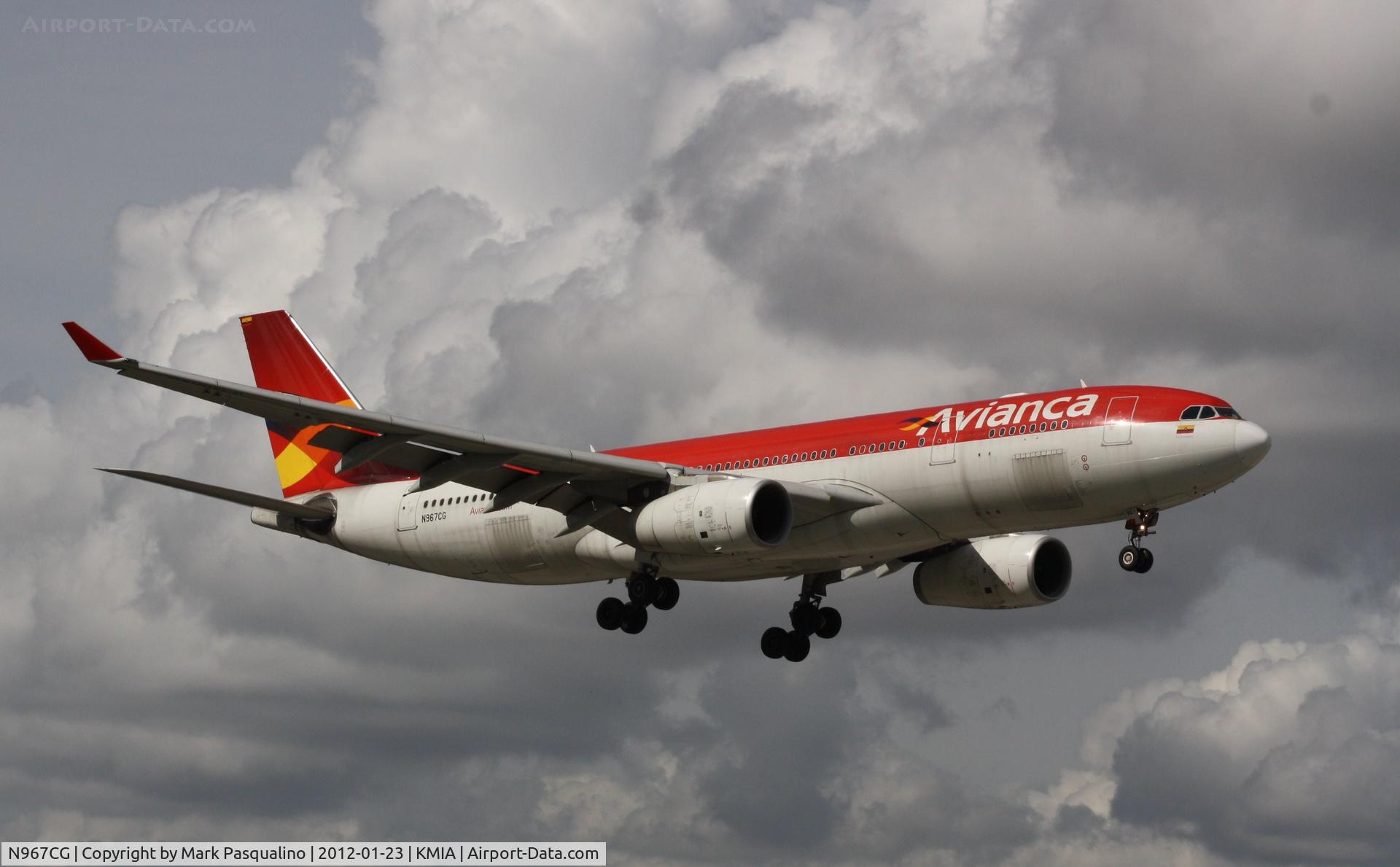 N967CG, 2008 Airbus A330-243 C/N 0967, Airbus A330-200