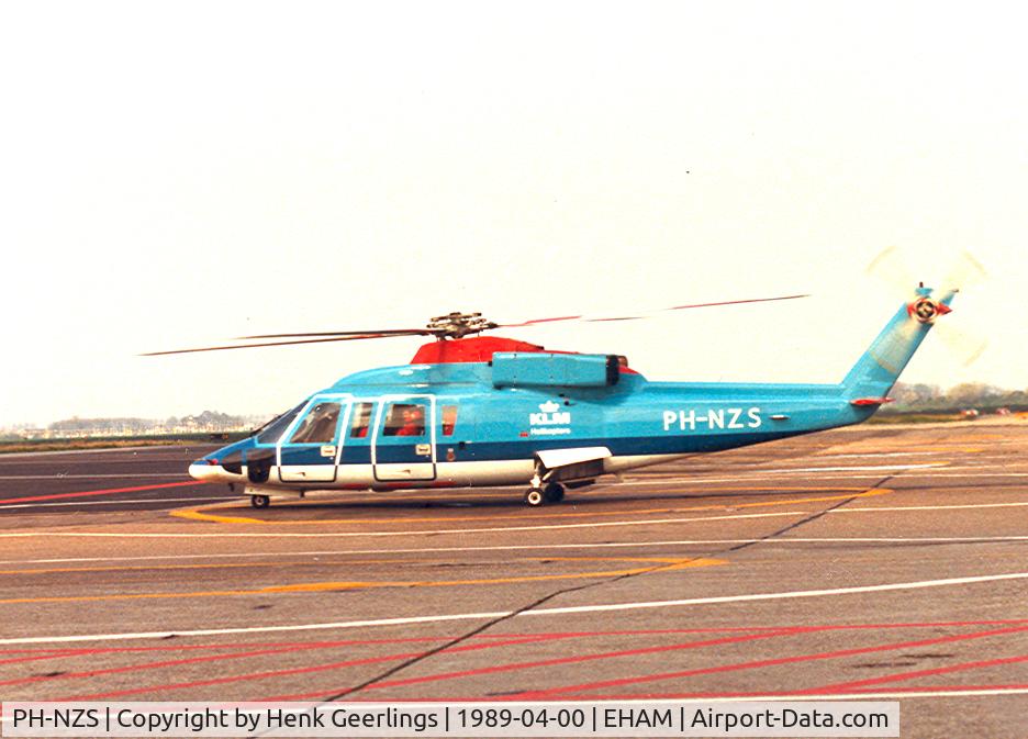 PH-NZS, 1986 Sikorsky S-76B C/N 760325, KLM Helikopters