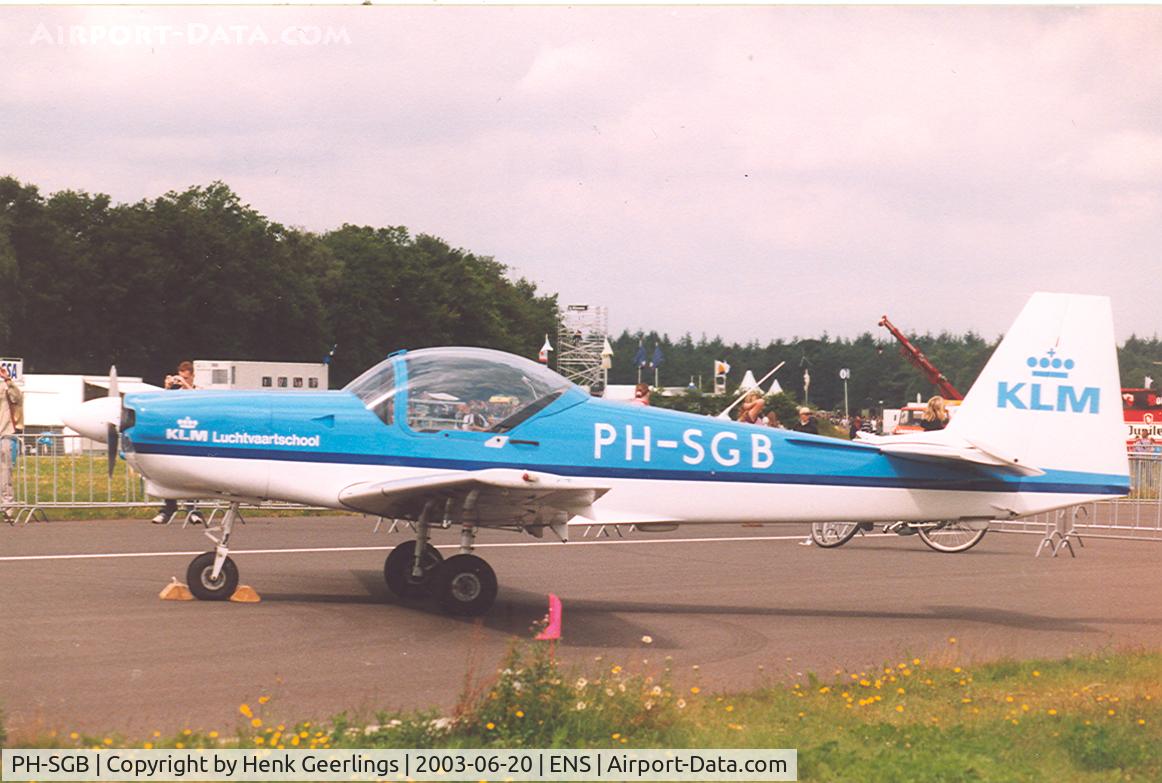 PH-SGB, 1990 Slingsby T-67C Firefly C/N 2077, KLM Flight School
