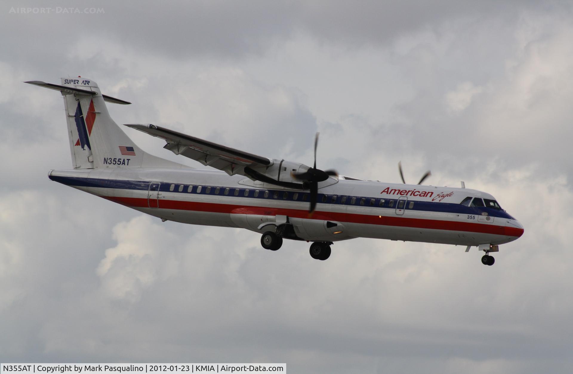 N355AT, 1993 ATR 72-212 C/N 355, ATR-72-212