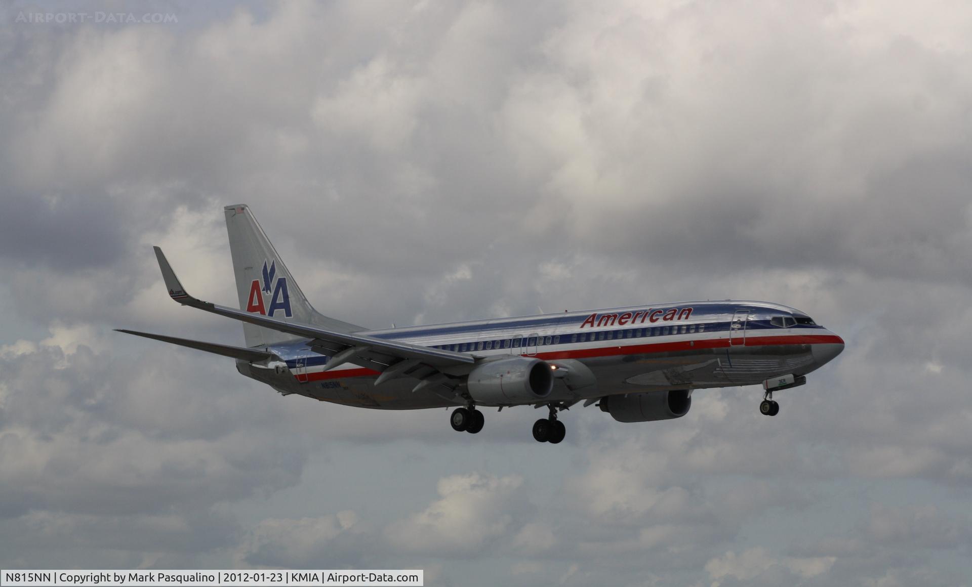 N815NN, 2009 Boeing 737-823 C/N 33208, Boeing 737-800