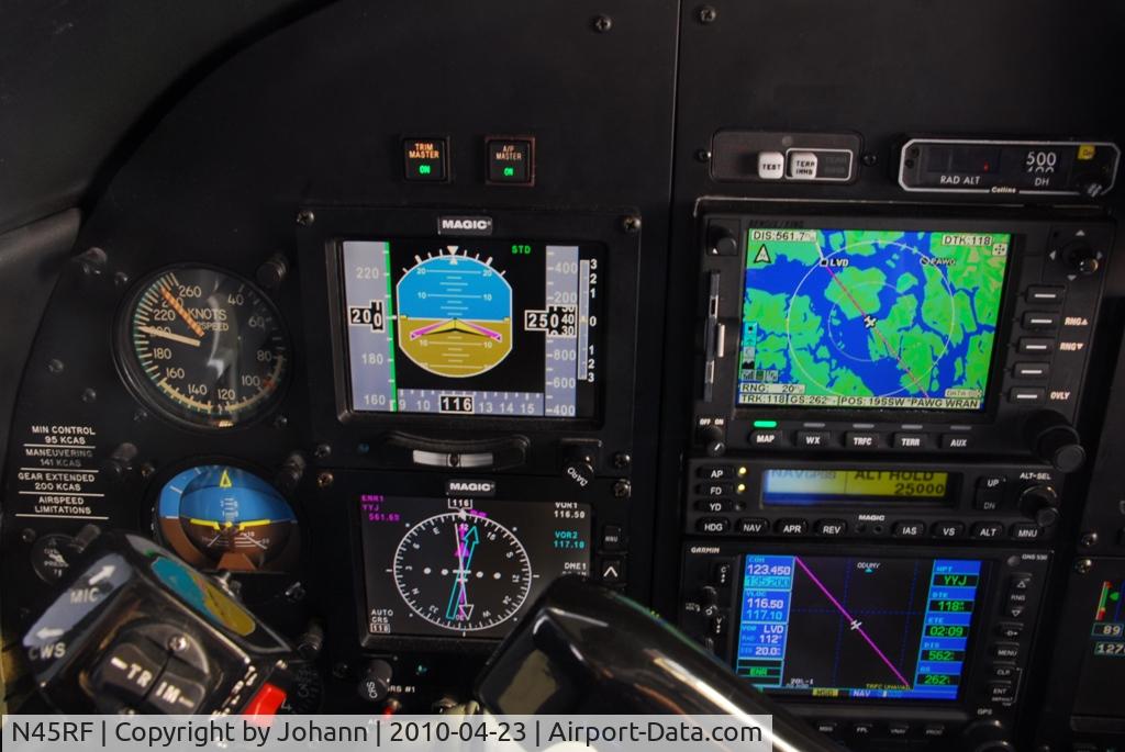 N45RF, 1984 Gulfstream American 695A Jetprop 1000 C/N 96089, AC-695A JetProp Commander