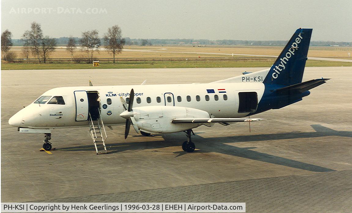 PH-KSI, 1990 Saab 340B C/N 340B-217, KLM Cityhopper