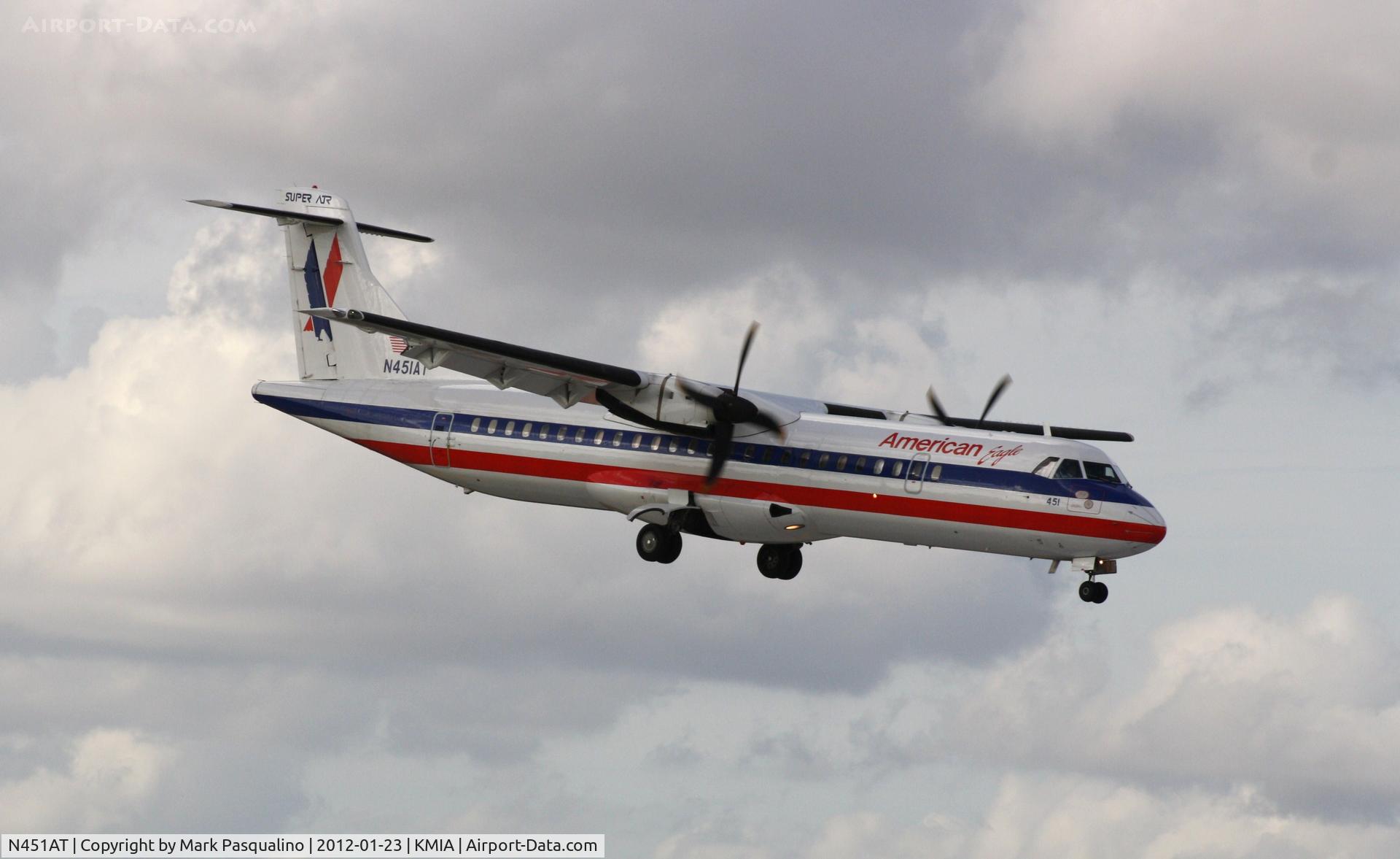 N451AT, 1995 ATR 72-212 C/N 451, ATR-72-212