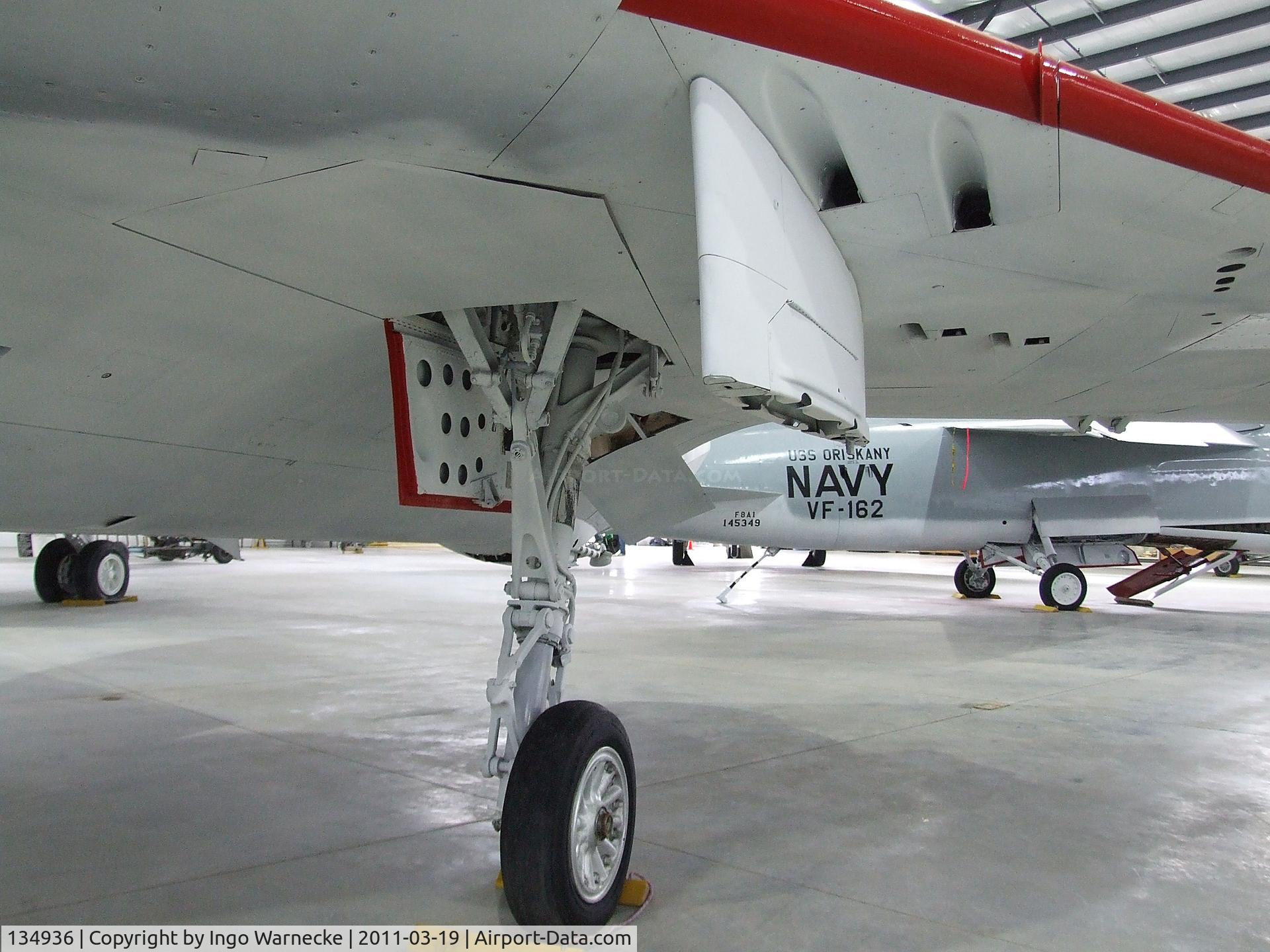 134936, Douglas F-6A Skyray C/N 10530, Douglas F4D-1 / F-6A Skyray at the Pueblo Weisbrod Aircraft Museum, Pueblo CO