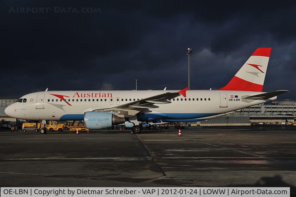 OE-LBN, 1997 Airbus A320-214 C/N 768, Austrian Airlines Airbus 320
