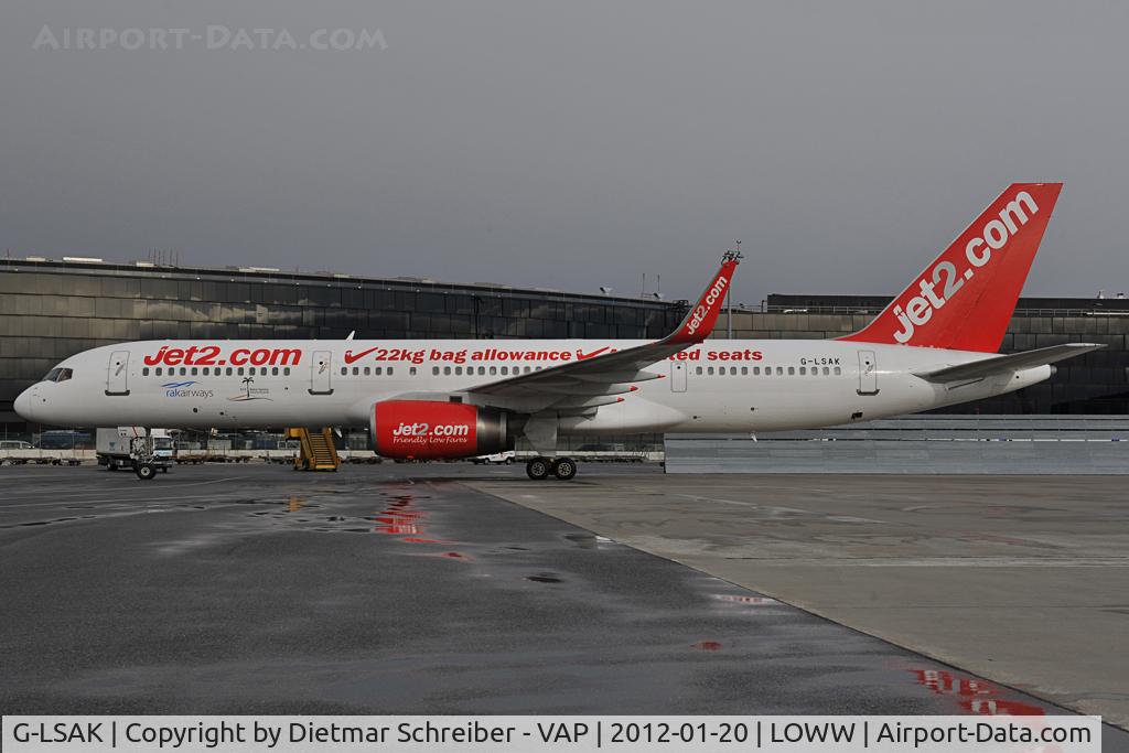 G-LSAK, 1996 Boeing 757-23N C/N 27973, Jet 2 Boeing 757-200