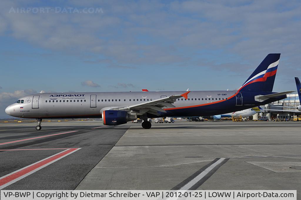 VP-BWP, 2004 Airbus A321-211 C/N 2342, Aeroflot Airbus 321