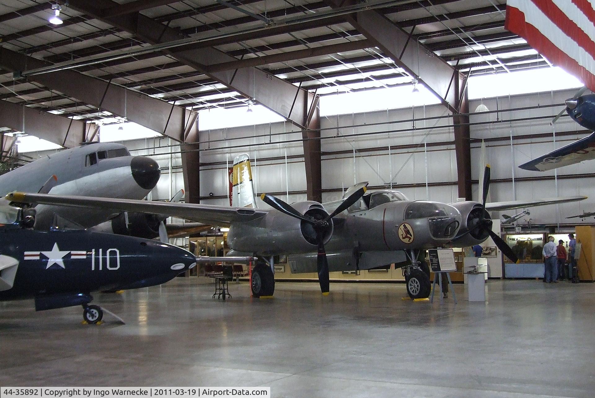 44-35892, 1944 Douglas A-26C Invader C/N 29171, Douglas A-26C Invader at the Pueblo Weisbrod Aircraft Museum, Pueblo CO