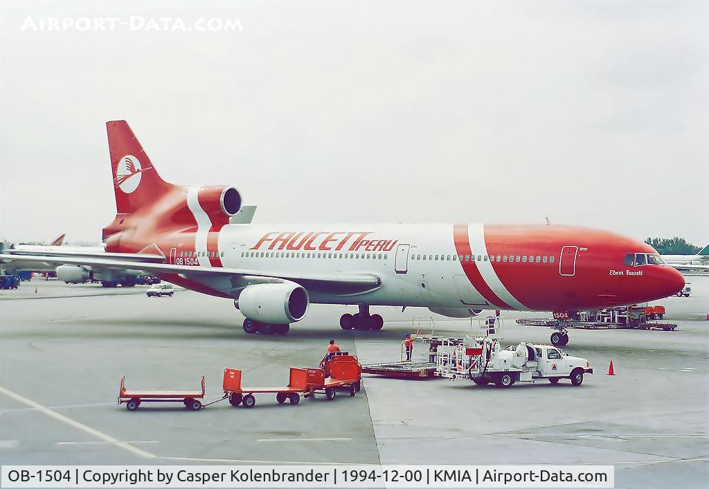 OB-1504, 1974 Lockheed L-1011-385-1 TriStar 1 C/N 193A-1087, Faucett Peru