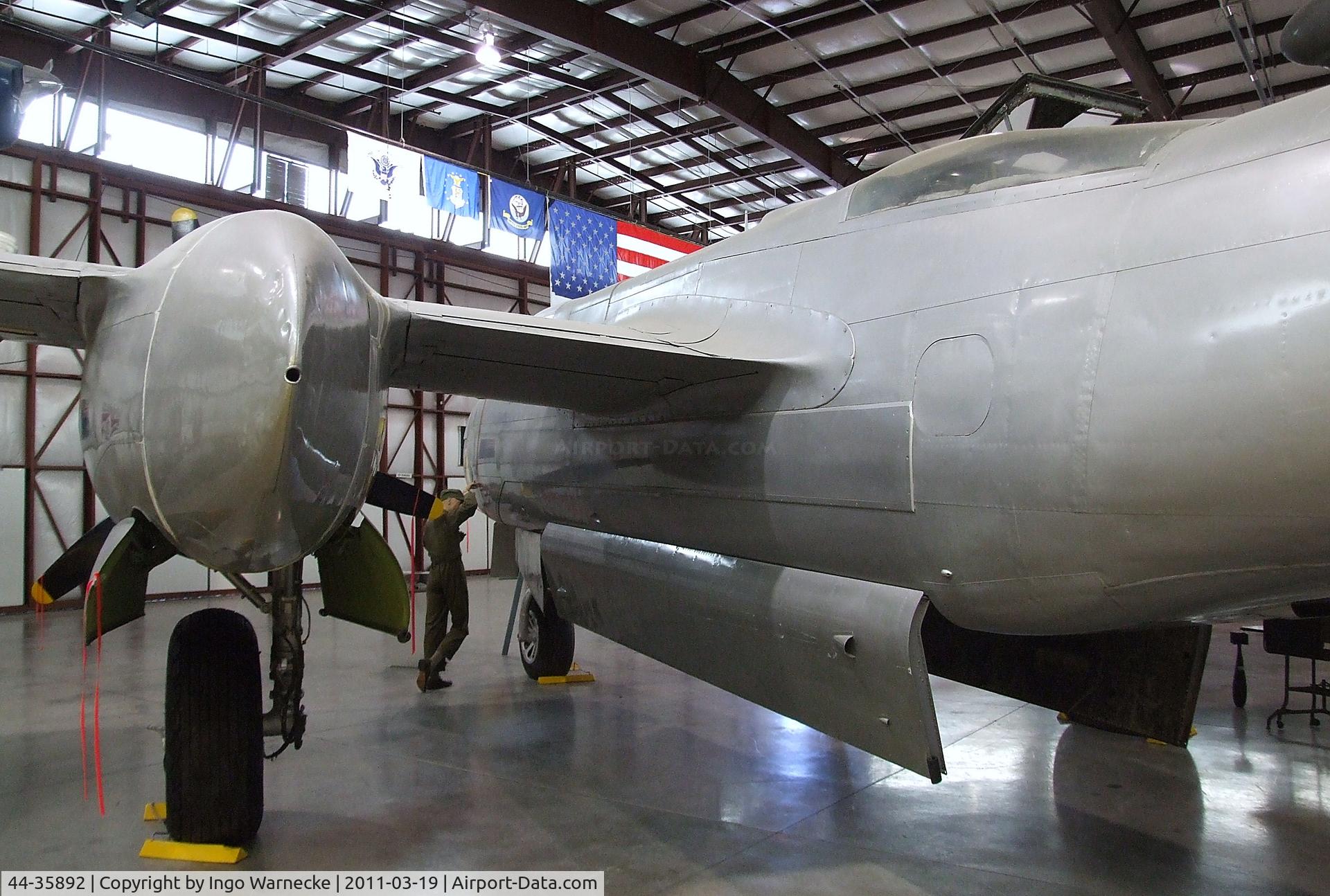 44-35892, 1944 Douglas A-26C Invader C/N 29171, Douglas A-26C Invader at the Pueblo Weisbrod Aircraft Museum, Pueblo CO