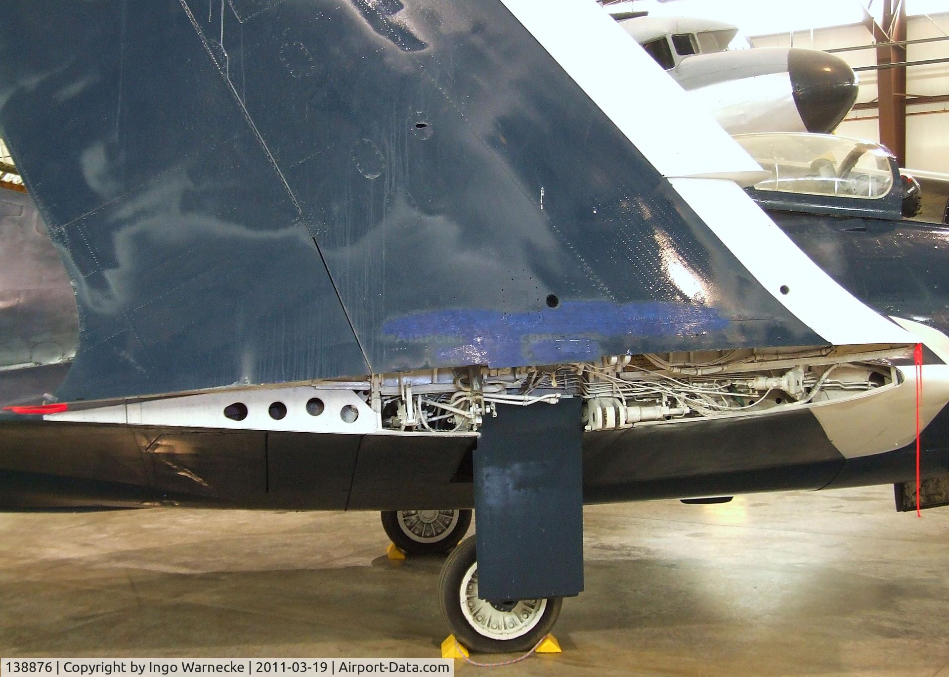 138876, Grumman F9F-6 Cougar C/N Not found 138876, Grumman F9F-6 Cougar at the Pueblo Weisbrod Aircraft Museum, Pueblo CO
