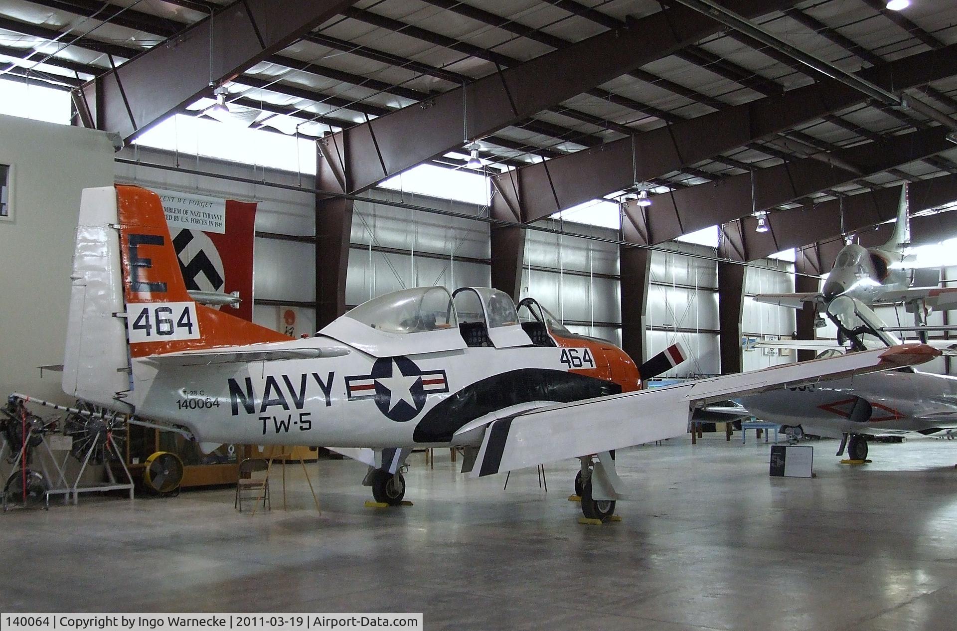 140064, North American T-28C Trojan Trojan C/N 226-12, North American T-28C Trojan at the Pueblo Weisbrod Aircraft Museum, Pueblo CO