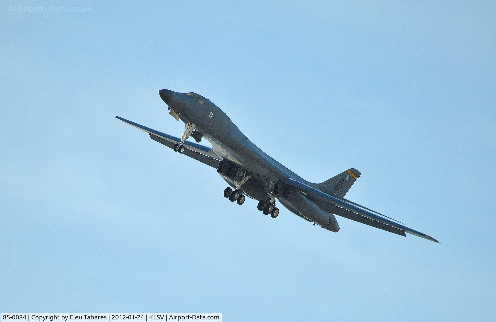 85-0084, 1985 Rockwell B-1B Lancer C/N 44, Taken during Red Flag Exercise at Nellis Air Force Base, Nevada.